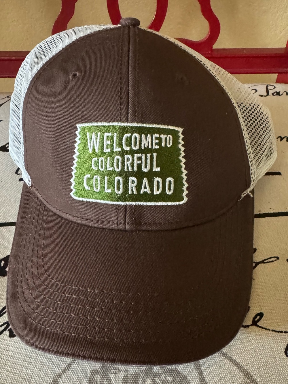 Welcome to Colorful Colorado Mesh Trucker Hat Adjustable